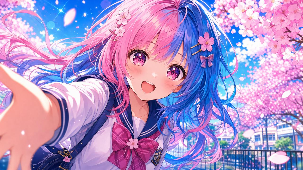 今日大赛动漫-樱花少女动漫教程